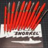 Snorkels in Red