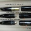 Annotated closeup of cartridge filler pens