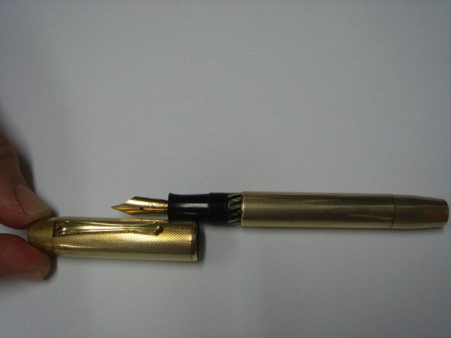 Rolled Gold Fountain Pen - Identity?