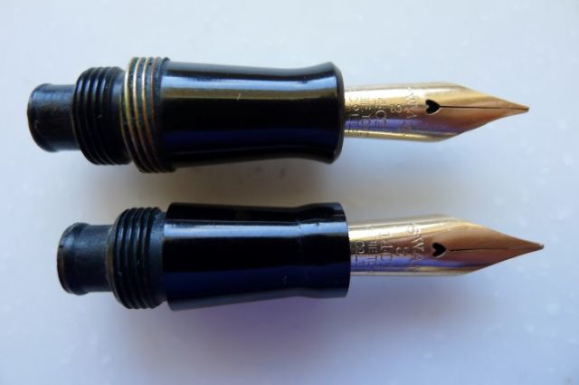 Swan section and nib - 2