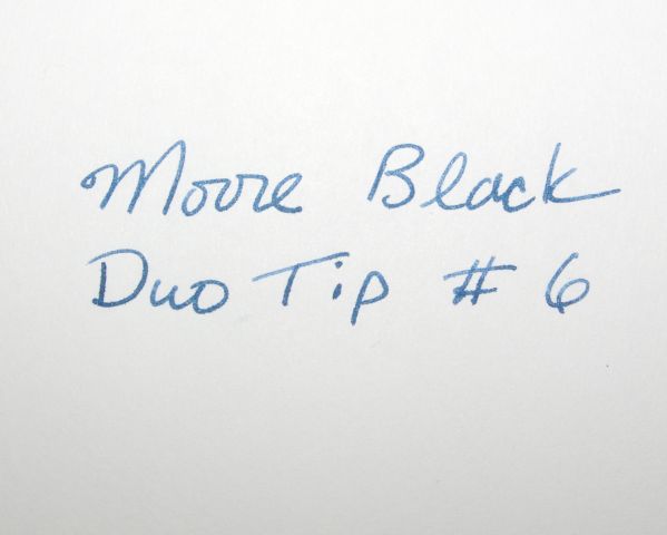 Moore Black Duo Tip